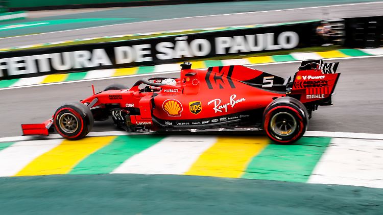 Nachdem es im dritten Freien Training für Sebastian Vettel nicht gut lief, ergatterte sich der Ferrari-Pilot Platz zwei im Qualifying.