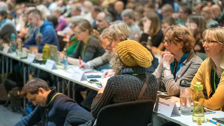 Der Leitantrag des Bundesvorstands zum Klimaschutz hatte die meisten Änderungsanträge gegeben.