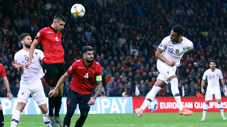 Frankreich muss bis zur EM 2020 noch zulegen: 2:0-Sieg gegen Albanien zum Abschluss der EM-Qualifikation.