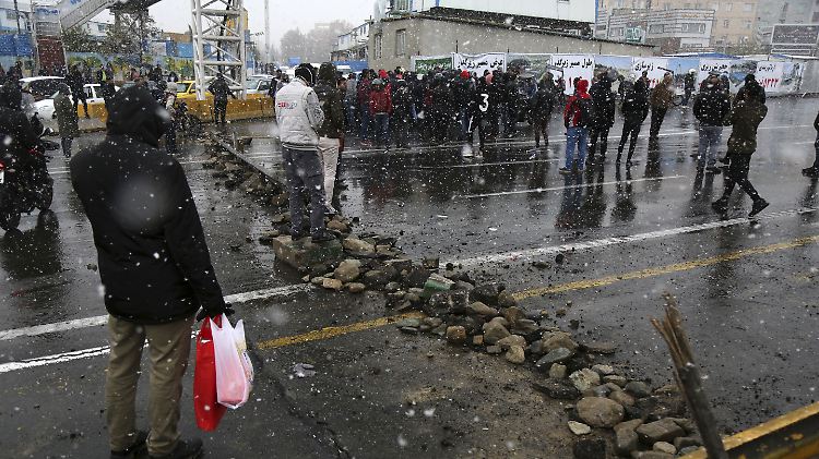 Die USA hatten ihre Unterstützung für die Proteste gegen das iranische Regime bekundet.