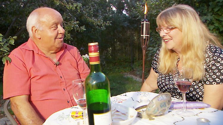 Na dann, Prost: Jürgen und Kerstin.