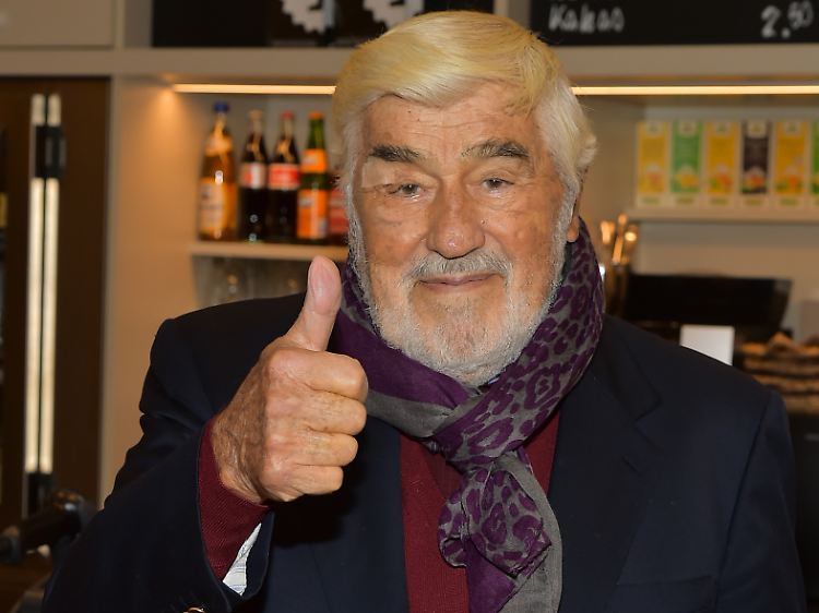 Mario Adorf ist ausgestattet mit einer ungeheuren Willenskraft.