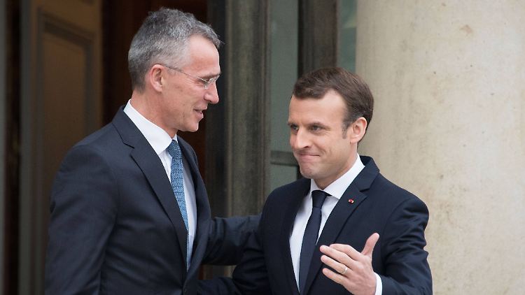 Ist die Nato hirntot? Nato-Chef Stoltenberg reist kommende Woche nach Paris, um mit dem französischen Präsidenten über das Bündnis zu sprechen.
