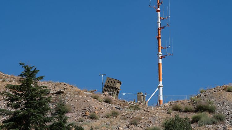 Ein Teil von Israels Raketenabwehrsystem Iron Dome (Archivaufnahme).