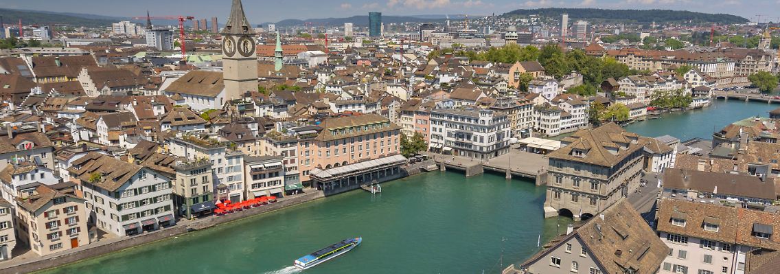 Zürich zählt neben Genf zu den wichtigsten Finanzzentren der Schweiz.