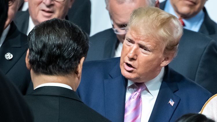 Beim G20-Gipfel in Osaka trafen Trump und Xi aufeinander.