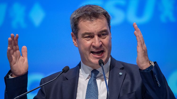 Söder hatte schon im August ein Verbot von Negativzinsen gefordert.