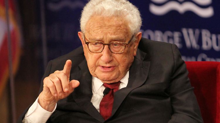 Henry Kissinger war in den 70er Jahren Außenminister der USA.