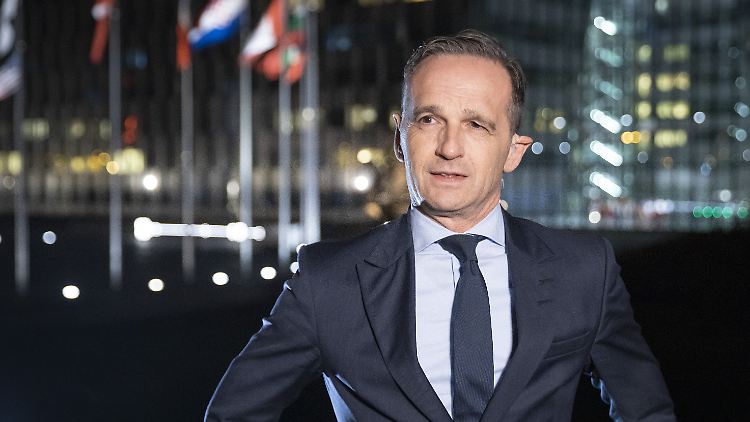 Heiko Maas beim Treffen der Nato-Außenminister in Brüssel.