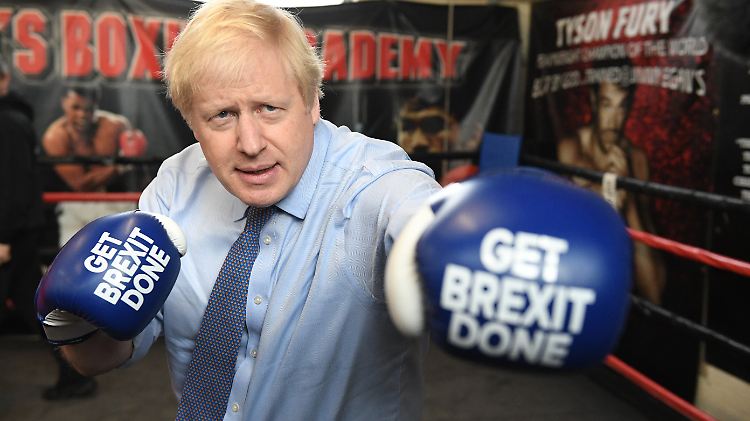 "Get Brexit Done" ist das alles überstrahlende Wahlkampf-Motto Johnsons. Ein Wahlsieg wäre für das Brexit-Lager tatsächlich ein Befreiungsschlag. 