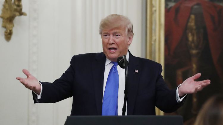 Kann bei den Anhörungen mithören: Donald Trump.