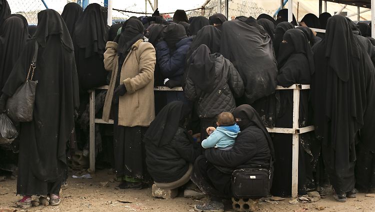 Das syrische Lager Al-Hol: Hier sollen Laura H. und ihre Kinder zuletzt gelebt haben.
