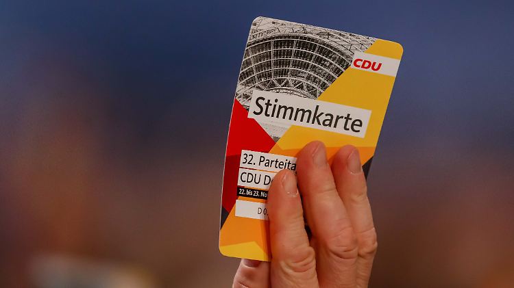 Einigkeit herrscht beim aktuellen CDU-Parteitag unter den Teilnehmenden nur bedingt.