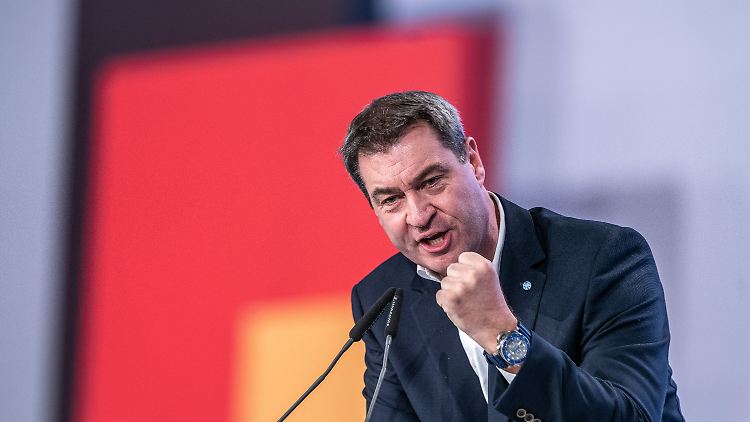 Markus Söder lobt die große Schwesterpartei.