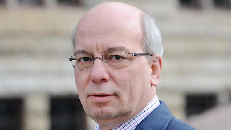 Polizeigewerkschafter Rainer Wendt. Foto: Ingo Wagner/dpa/Archivbild