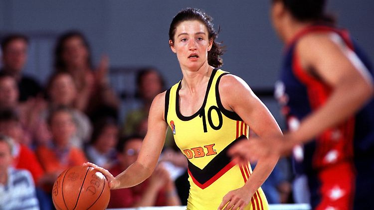 Birgit Menz galt als eine der besten Flügelspielerinnen im deutschen Basketball.