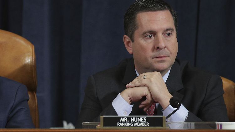 Der Republikaner Devin Nunes hat sich bei den Anhörungen deutlich hinter Trump gestellt.