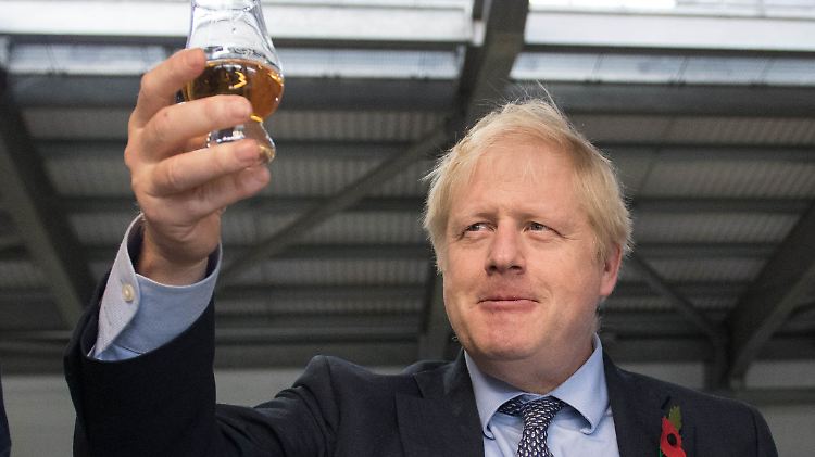 Boris Johnson regiert den seiner Ansicht nach "besten Ort auf Erden".