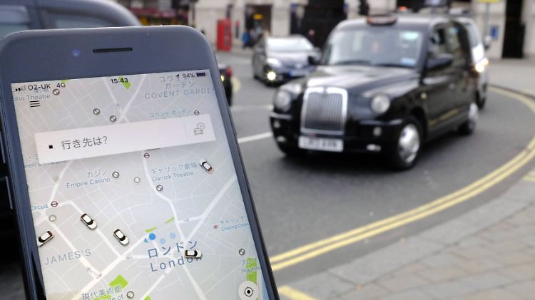 Mit 40.000 Fahrern ist London Ubers wichtigster Standort in Europa.