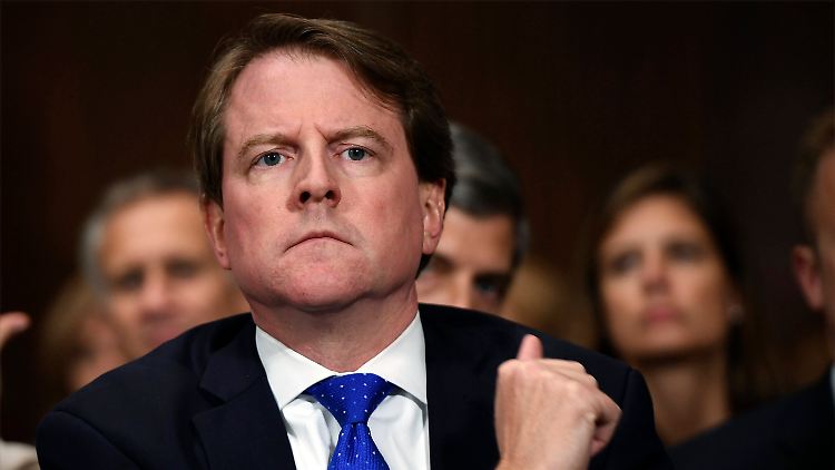 Don McGahn muss im Parlament aussagen, entscheidet ein Gericht.