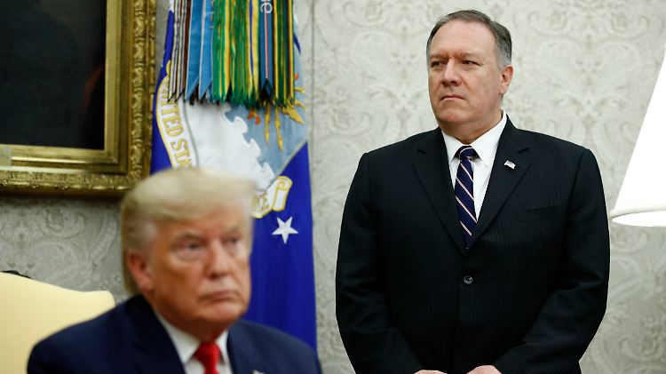 Reden ist silber, Schweigen ist gold: US-Außenminister Pompeo. 