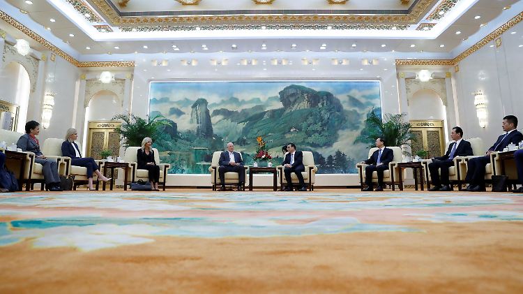 Durchbruch klingt anders: Immerhin sind sich Chinesen und Amerikaner (Archivbild) einig, strittige Fragen klären zu wollen.