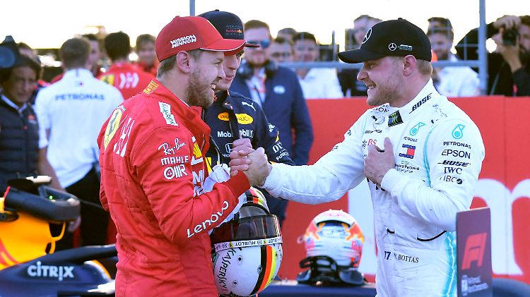 Valtteri Bottas möchte sein Cockpit gegen Sebastian Vettel gerne verteidigen.