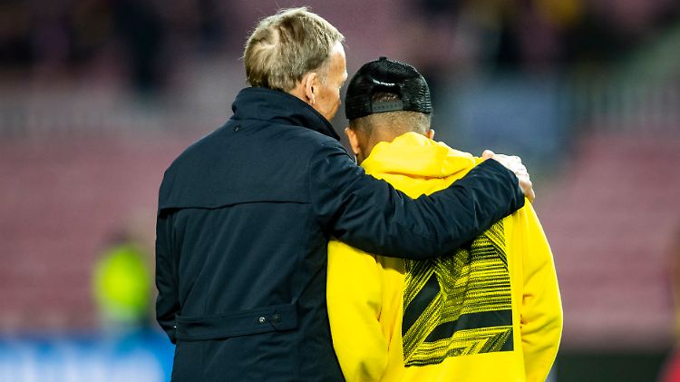 Alles wieder gut bei Jadon Sancho und dem BVB? Ja, sagen die Dortmunder.