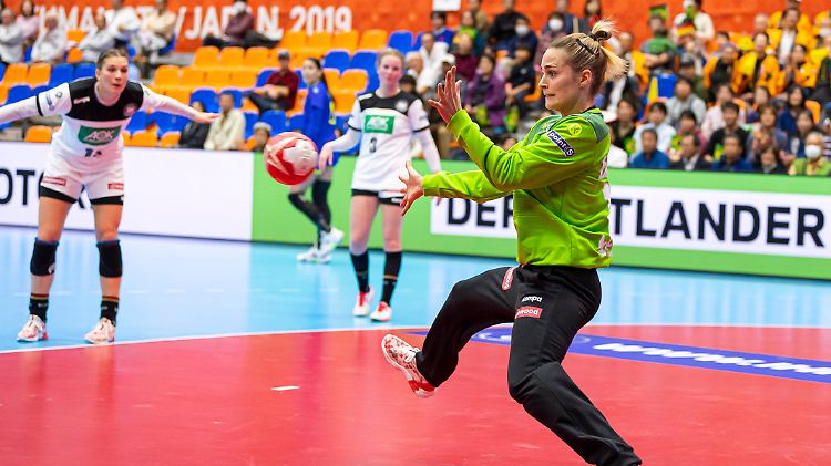 Dinah Eckerle entnervte mit ihren andauernden Paraden den Gegner Brasilien.