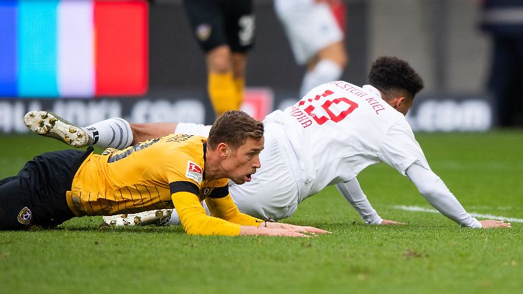 Ganz unten in der 2. Fußball-Bundesliga liegt Dynamo Dresden.