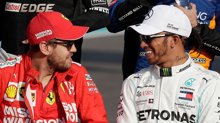 Sebastian Vettel und Lewis Hamilton trennen derzeit Welten in der Formel 1.
