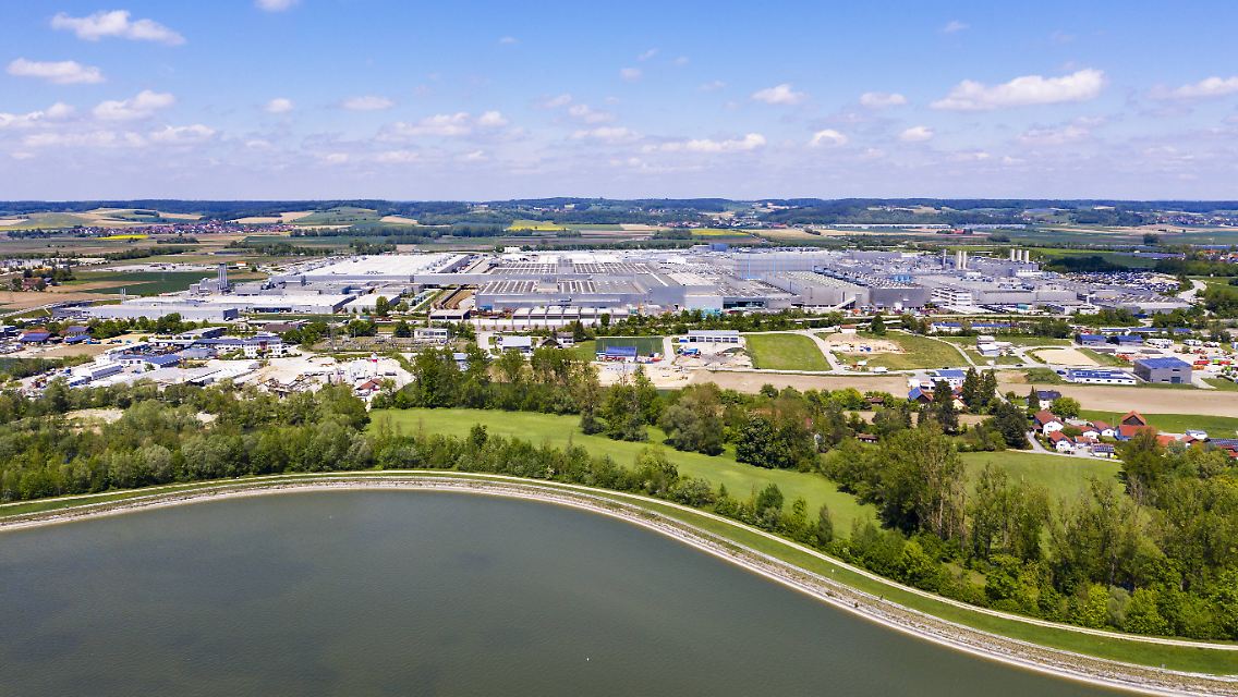 Das BMW-Areal in Dingolfing.