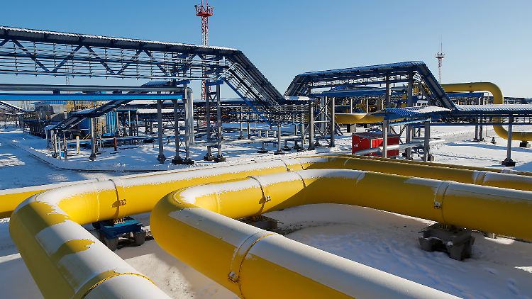 Der russische Teil der Mega-Gasleitung ist bereits fertiggestellt.
