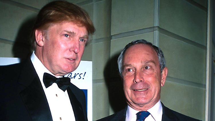 Ein Bild aus vergangenen Tagen: Donald Trump und Michael Bloomberg im Jahr 2002.