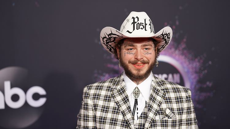 Rapper Post Malone kann sich freuen, er wurde 2019 bei Spotify am häufigsten gehört. 