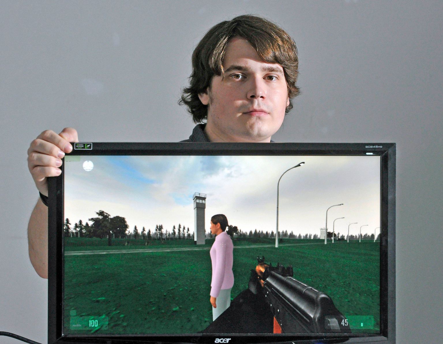 Jens M. Stober hat sein umstrittenes Kunstprojekt "1378 (km)" veröffentlicht. Der Todesstreifen als Computerspiel.