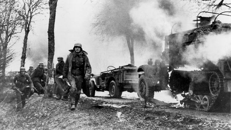 Nach anfänglichen Erfolgen scheitert die deutsche Ardennenoffensive.