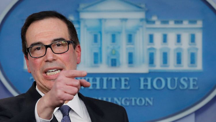 Thema Digitalsteuer: US-Finanzminister Mnuchin strebt eine Einigung auf OECD-Ebene an.