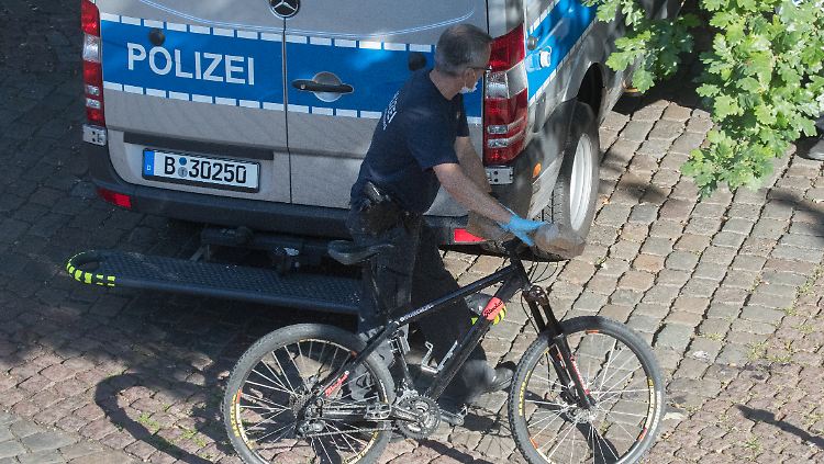 Mit diesem Fahrrad war der Tatverdächtige unterwegs.