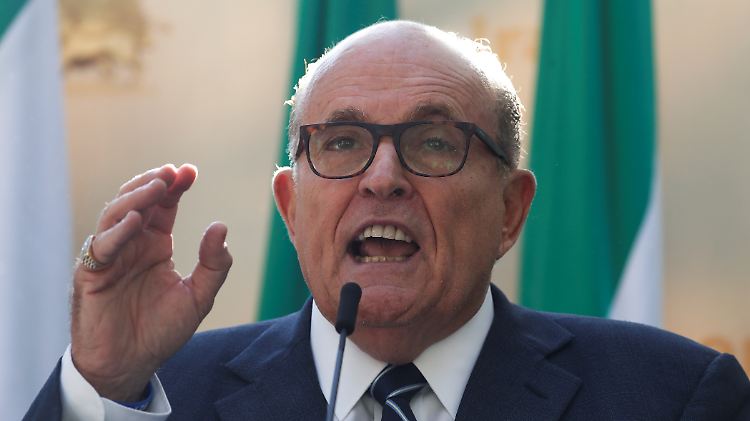Giuliani handelt nach eigenem Bekunden im Interesse seines Klienten, US-Präsident Trump.