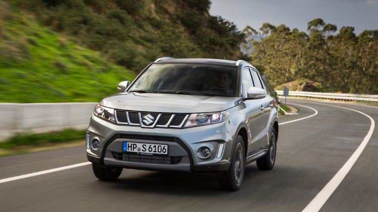 Im Jahr 2015 trat der Suzuki Vitara erstmals ohne den Zusatz "Grand" an.