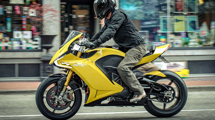 Die Damon Hypersport macht für ein Elektromotorrad eine verdammt gute Figur.
