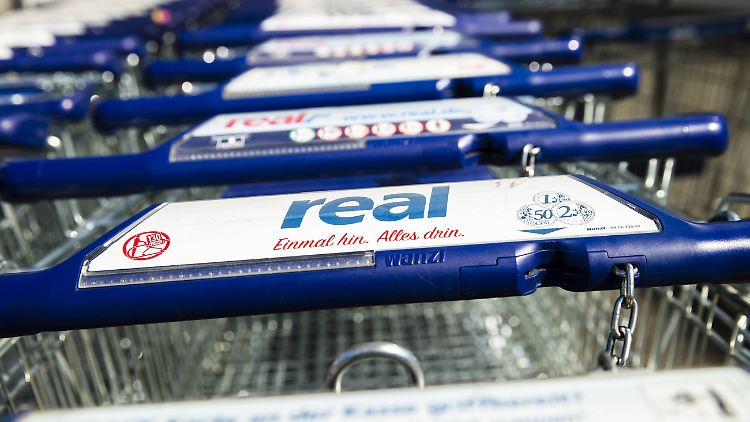Einmal hin, alles drin? Die Supermarktkette Real schwächelt.
