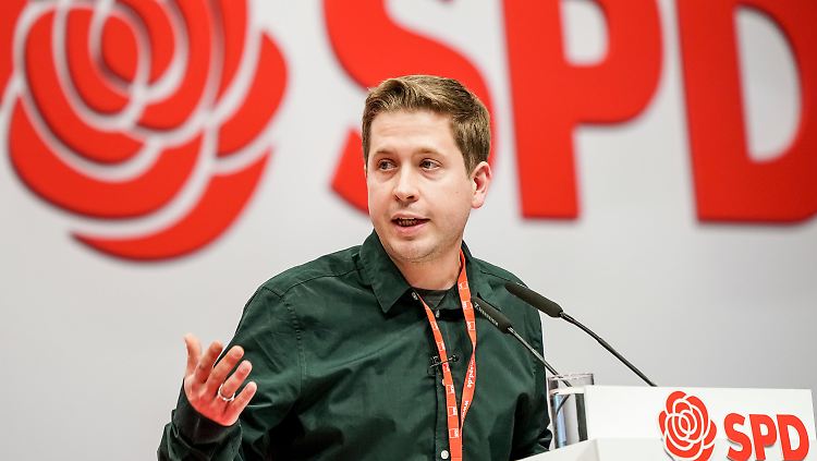 Kühnert ist seit 2019 Parteivize.