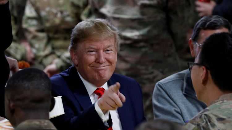 Erst vergangene Woche besuchte Trump die US-Truppen in Afghanistan.
