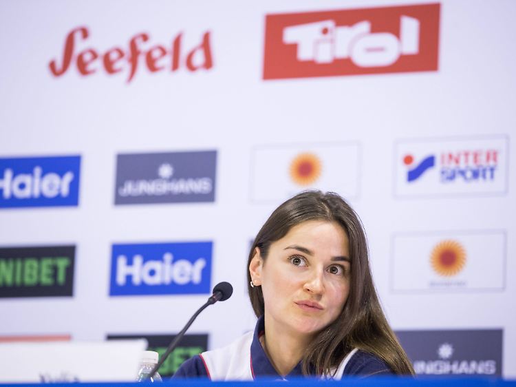 Julia Belorukowa gewann bei den Olympischen Spielen 2018 zweimal Bronze.
