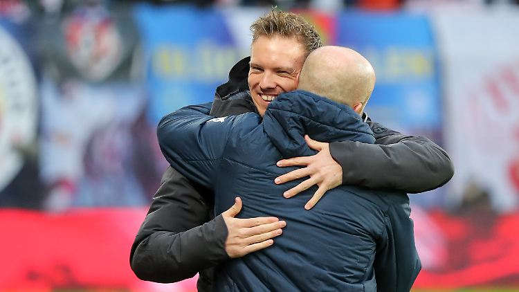 Julian Nagelsmann und Alfred Schreuder sind dicke Kumpels.