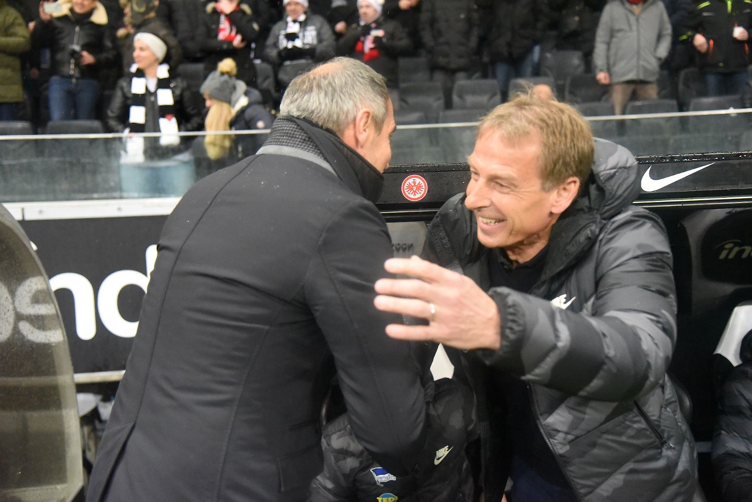 Eintracht Frankfurt - Hertha BSC 2:2 (0:1)