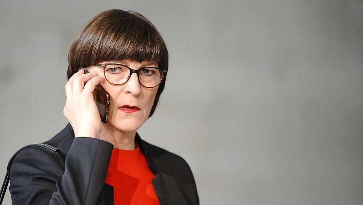 Esken hofft, dass sich die Union auf Verhandlungen einlässt.
