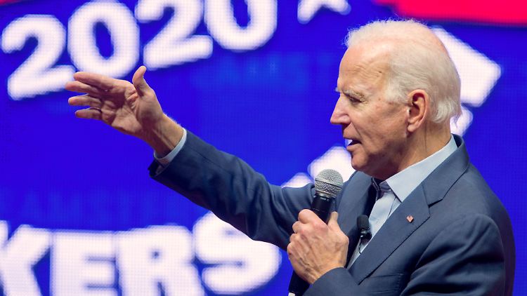 Joe Biden will 2020 ins Weiße Haus einziehen.